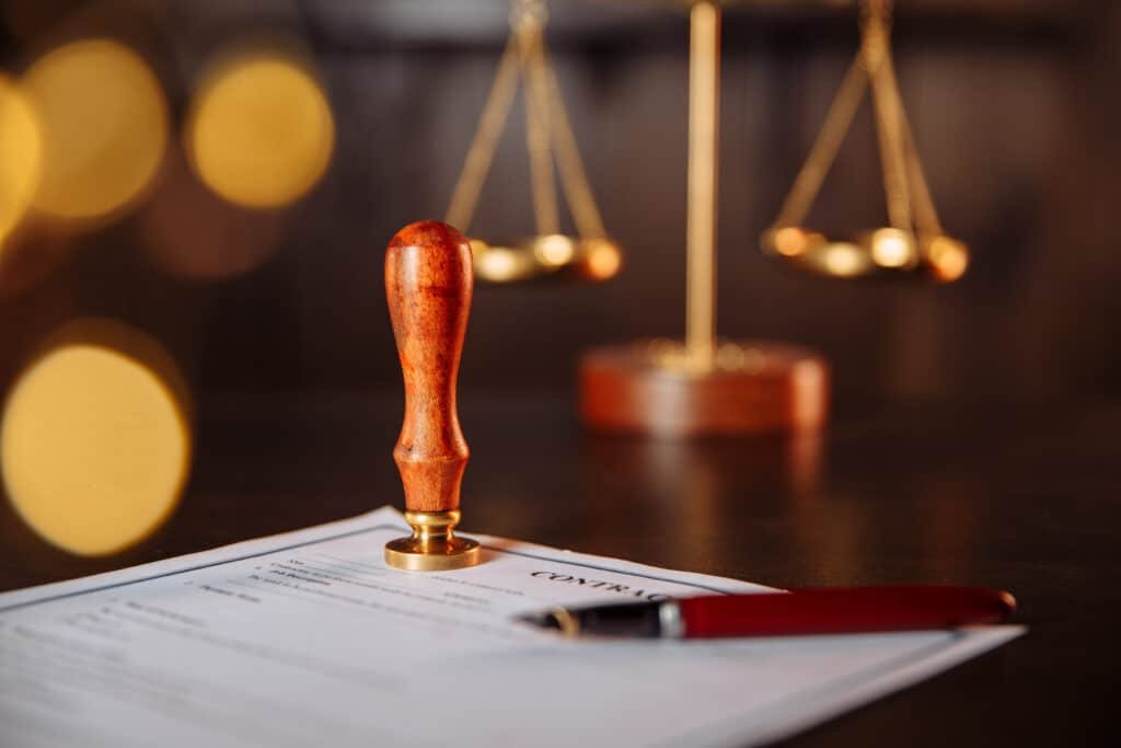 Attorney Lawyer Seal Contract